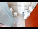 Appartamenti Nika - nice garden: A1(2), A2(4+1), A3(6), A4(2) Nin - Riviera Zadar  - Appartamento - A4(2): il bagno con la toilette