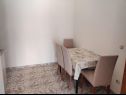 Appartamenti Ivica - free parking: SA1(2+1), SA2(2+1) Nin - Riviera Zadar  - Studio appartamento - SA1(2+1): la sala da pranzo