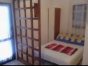 Appartamenti Vjeko - 200 m from sea: 1 - A1(2+2), 2 - B1(2+2) Nin - Riviera Zadar  - Appartamento - 2 - B1(2+2): la camera da letto