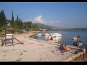 Appartamenti Tina -with terrace and sea view A1(4) Obrovac - Riviera Zadar  - la spiaggia
