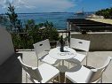 Appartamenti Andri - 5 m from the beach : A1(4), A2-donji(2+2) Petrcane - Riviera Zadar  - Appartamento - A2-donji(2+2): la terrazza