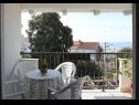 Appartamenti Mari - 100 m from beach: A1(4), A2(4) Petrcane - Riviera Zadar  - Appartamento - A1(4): la terrazza