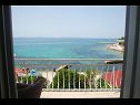 Appartamenti Andri - 5 m from the beach : A1(4), A2-donji(2+2) Petrcane - Riviera Zadar  - Appartamento - A1(4): lo sguardo dalla terrazza