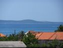 Appartamenti Mediteran - private parking: A1(2+1) Privlaka - Riviera Zadar  - lo sguardo sul mare