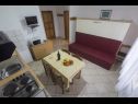 Appartamenti Armitage - family friendly: A1(4), A2(4+1), A3(2+1), A4(2+1), A5(2+1) Privlaka - Riviera Zadar  - Appartamento - A5(2+1): la cucina con la sala da pranzo