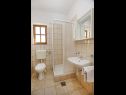 Appartamenti Armitage - family friendly: A1(4), A2(4+1), A3(2+1), A4(2+1), A5(2+1) Privlaka - Riviera Zadar  - Appartamento - A4(2+1): il bagno con la toilette