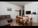 Appartamenti Armitage - family friendly: A1(4), A2(4+1), A3(2+1), A4(2+1), A5(2+1) Privlaka - Riviera Zadar  - Appartamento - A2(4+1): la sala da pranzo