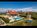 Casa vacanza Oasis Village Villa - heated pool : H(6+2) Privlaka - Riviera Zadar  - Croazia - H(6+2): la casa