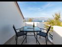 Casa vacanza Dali - with pool and view: H(8+2) Razanac - Riviera Zadar  - Croazia - H(8+2): la terrazza