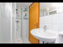 Appartamenti Adriatic - with beautiful garden: A1(2), A2(2), A3(2+2) Rtina - Riviera Zadar  - Appartamento - A1(2): il bagno con la toilette