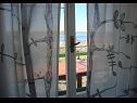 Appartamenti Markas - pet friendly: A1 Bella vista 1 (4+1), A2 - Bella vista 2 (2+2) Rtina - Riviera Zadar  - Appartamento - A1 Bella vista 1 (4+1): lo sguardo dalla finestra