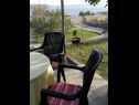 Appartamenti JoPek - sea view; SA1(2+1) Rtina - Riviera Zadar  - Studio appartamento - SA1(2+1): la terrazza
