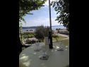 Appartamenti JoPek - sea view; SA1(2+1) Rtina - Riviera Zadar  - Studio appartamento - SA1(2+1): lo sguardo dalla terrazza (casa e dintorni)