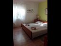 Appartamenti Markas - pet friendly: A1 Bella vista 1 (4+1), A2 - Bella vista 2 (2+2) Rtina - Riviera Zadar  - Appartamento - A1 Bella vista 1 (4+1): la camera da letto
