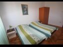 Appartamenti Andrija - with great view: A1(2), A2(4), A3(4+1), A4(2+1) Rtina - Riviera Zadar  - Appartamento - A3(4+1): la camera da letto