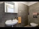 Appartamenti Edi - amazing location by the sea: A1(4), A2(4), A3(4), A4(4) Rtina - Riviera Zadar  - Appartamento - A4(4): il bagno con la toilette