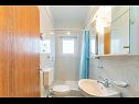 Appartamenti Ivica - with parking : A1-0A(4+1), A2-1A(4+1), A3-1B(4+1), A4-2A(4+1) Sabunike - Riviera Zadar  - Appartamento - A2-1A(4+1): il bagno con la toilette