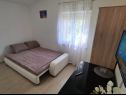 Appartamenti Dream - nearby the sea: A1-small(2), A2-midldle(2), A3-large(4+1) Seline - Riviera Zadar  - Appartamento - A3-large(4+1): la camera da letto