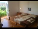Appartamenti Sunny  - sea side terrace & parking: A1(4+1), A2(6+1) Starigrad-Paklenica - Riviera Zadar  - Appartamento - A2(6+1): la camera da letto