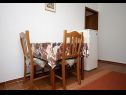 Appartamenti e camere Voyasi - 60 m from sea: A1(2), A2(2), A4(2), A6(2), A7(4), R5(2) Starigrad-Paklenica - Riviera Zadar  - Appartamento - A1(2): la sala da pranzo