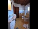Appartamenti Ana - 120 m from the beach A1(4), A2(2+1) Sukosan - Riviera Zadar  - Appartamento - A1(4): il bagno con la toilette
