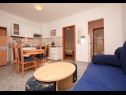 Appartamenti Ana - 120 m from the beach A1(4), A2(2+1) Sukosan - Riviera Zadar  - Appartamento - A2(2+1): il soggiorno