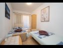 Appartamenti Gavro - 20 m from the sea: A1(4), A2 (2+2) Vir - Riviera Zadar  - Appartamento - A1(4): la camera da letto
