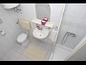 Appartamenti Mladen - family friendly & amazing location: A1(5), A2(2), A3(3+1) Vrsi - Riviera Zadar  - Appartamento - A1(5): il bagno con la toilette