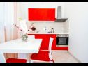 Appartamenti Ljubo - modern andy cosy A1(2+2), A2(4+2), A3(4+2) Vrsi - Riviera Zadar  - Appartamento - A1(2+2): la cucina con la sala da pranzo