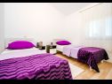 Appartamenti Ljubo - modern andy cosy A1(2+2), A2(4+2), A3(4+2) Vrsi - Riviera Zadar  - Appartamento - A3(4+2): la camera da letto