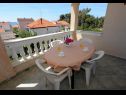 Appartamenti Ankica - 150 m from beach: A1(2+2), A2(5), A3(4+1), A4(2+2) Zadar - Riviera Zadar  - Appartamento - A3(4+1): la terrazza