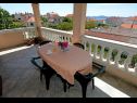 Appartamenti Ankica - 150 m from beach: A1(2+2), A2(5), A3(4+1), A4(2+2) Zadar - Riviera Zadar  - Appartamento - A4(2+2): la terrazza