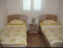 Appartamenti FRANE - family apartment A1 prizemlje(4+1), A2 kat(4+1) Zaton (Zadar) - Riviera Zadar  - Appartamento - A1 prizemlje(4+1): la camera da letto
