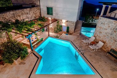 Casa vacanza Vjerocka - with pool : H(5+3) Donji Humac - Isola di Brac  - Croazia