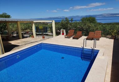 Casa vacanza Mario - with pool: H(4+2) Supetar - Isola di Brac  - Croazia