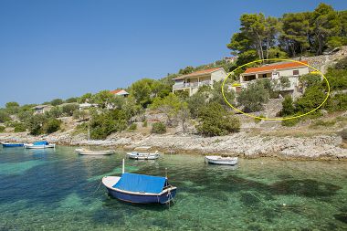 Casa vacanza Villa Bistrana - 15m from sea: H(4) Baia Tankaraca (Vela Luka) - Isola di Korcula  - Croazia