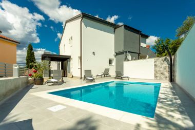 Casa vacanza Krk - with private pool: H(6+2) Soline - Isola di Krk  - Croazia