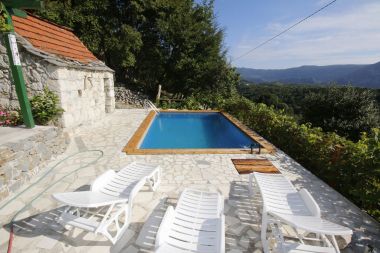 Casa vacanza Mario - with pool: H(6+2) Gata - Riviera Omis  - Croazia