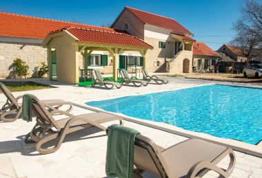 Casa vacanza Villa Karaga - with private pool: H(8+1) Ljubotic - Riviera Sibenik  - Croazia