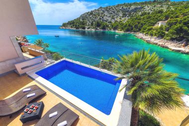 Casa vacanza Silva - with pool and great view: H(9) Baia Stivasnica (Razanj) - Riviera Sibenik  - Croazia