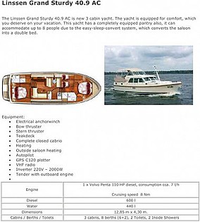 Nave con motore - Linssen Grand Sturdy 40.9 AC (code:TOR 17) - Zadar - Riviera Zadar  - Croazia