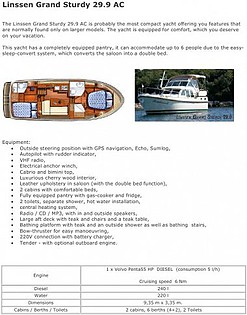 Nave con motore - Linssen Grand Sturdy 29,9 AC (code:TOR 19) - Zadar - Riviera Zadar  - Croazia