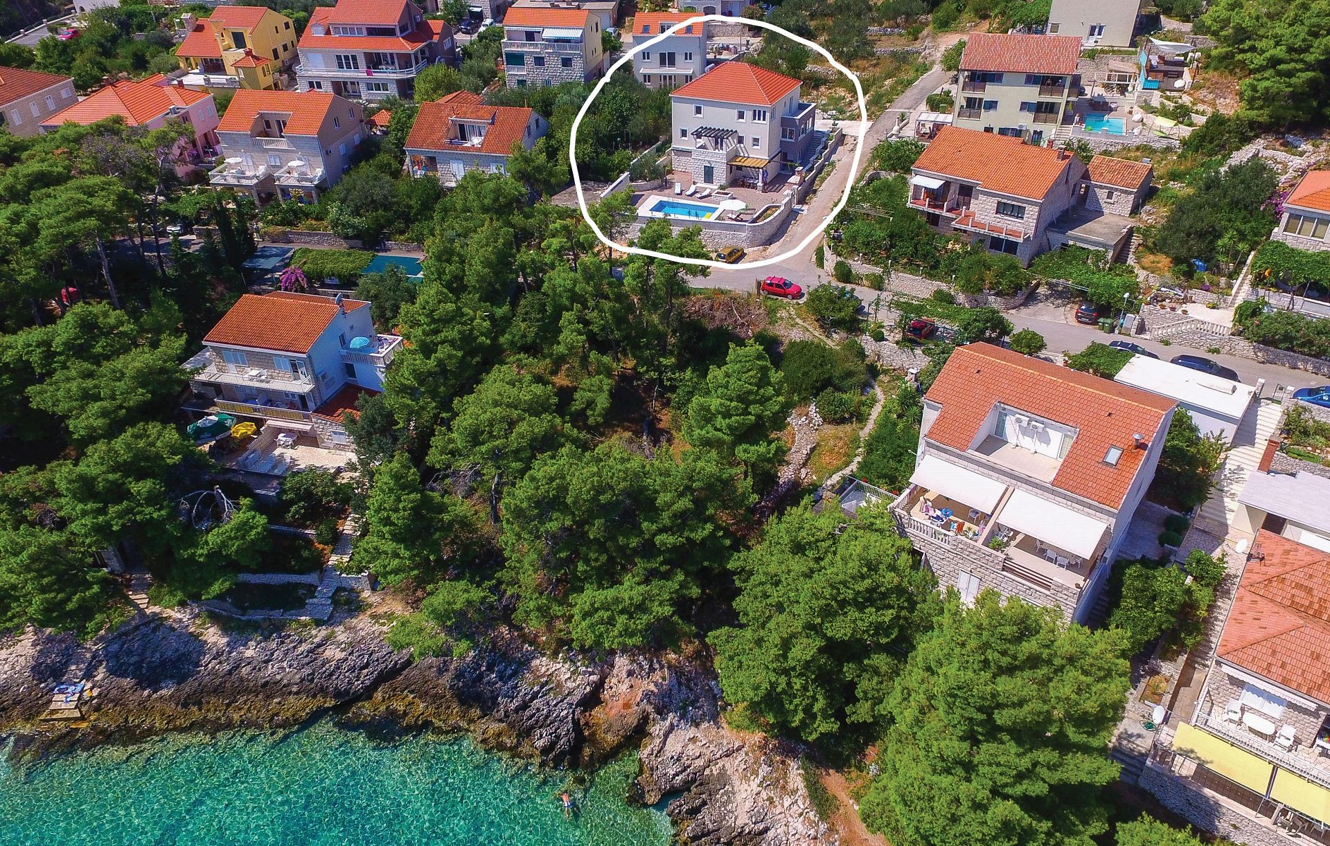 Casa vacanza Sandra - with swimming pool H(7) Lumbarda - Isola di Korcula  - Croazia
