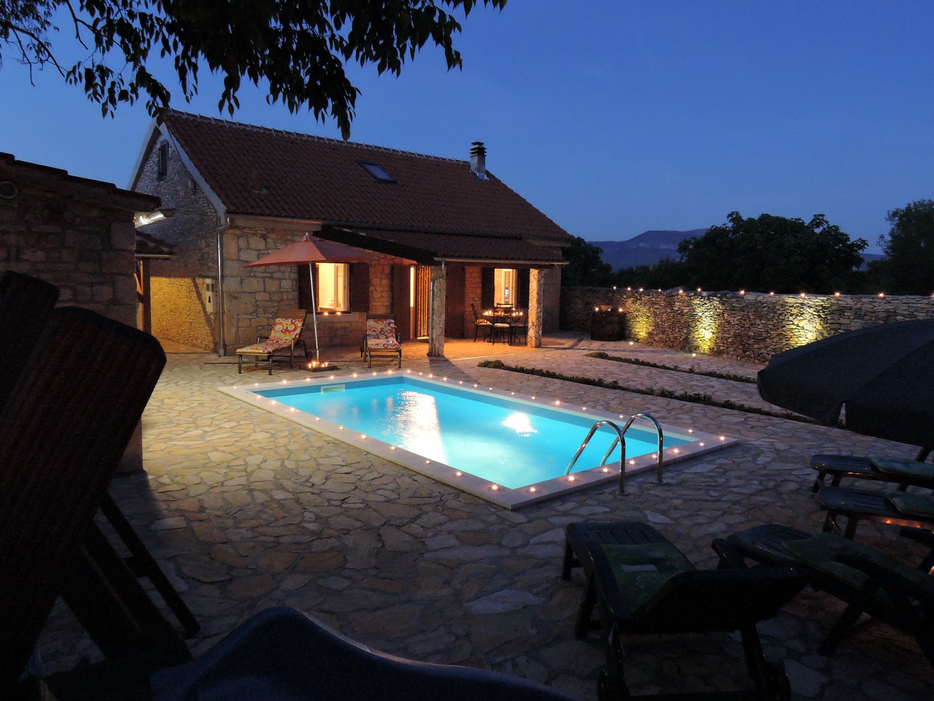 Casa vacanza Tihomir - with pool : H(6+2) Drnis - Riviera Sibenik  - Croazia